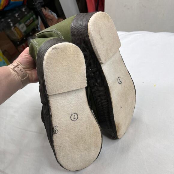 Reddington Green Canvas Wading Felt Bottom Flyfishing Boot Size Men's Size 8 - Picture 6 of 9